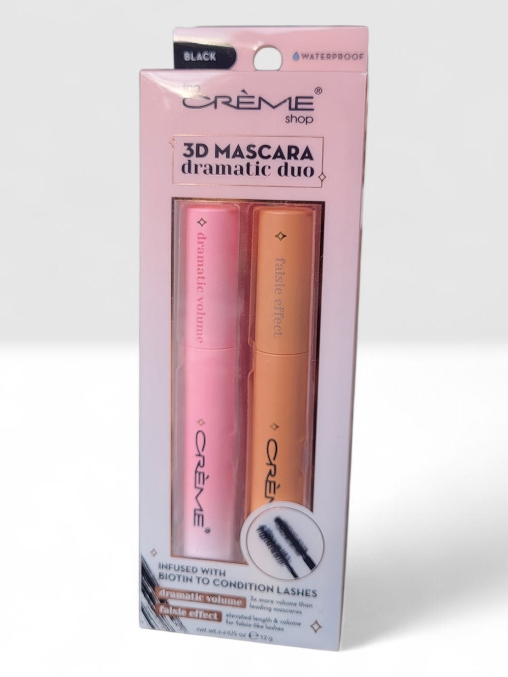 Crème Shop 3D Mascara Dramatic Duo - Pink & Peach